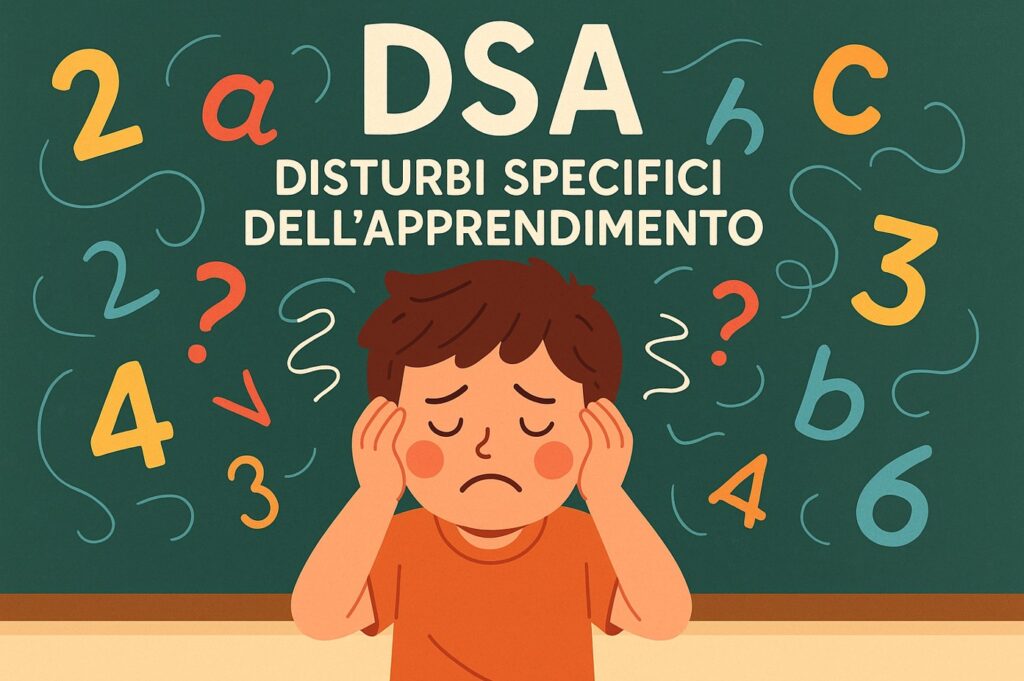 DSA Sintomi - Disturbi Specifici dell'Apprendimento