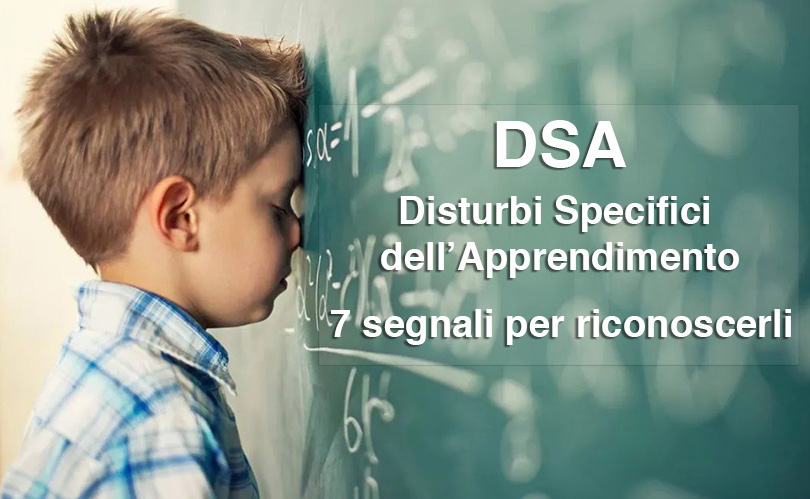 DSA sintomi nei bambini – illustrazione